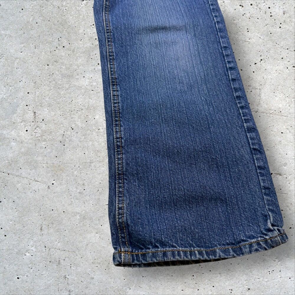 Ecko Unltd Youth Baggy Jeans Blue Denim Rhino Pocket Y2K 2000s Streetwear - Picture 9 of 14